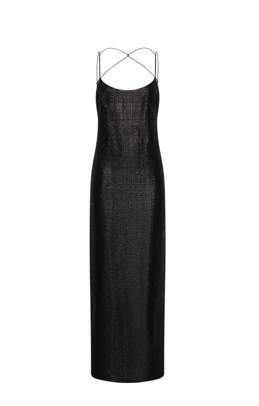 Camilla and Marc Belmont Dress Black Size 10 for rent on The Volte - main image