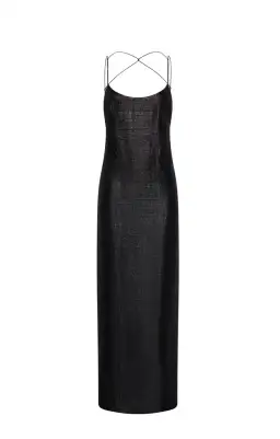Camilla and Marc Belmont Dress Black Size 10 for rent on The Volte - image 4
