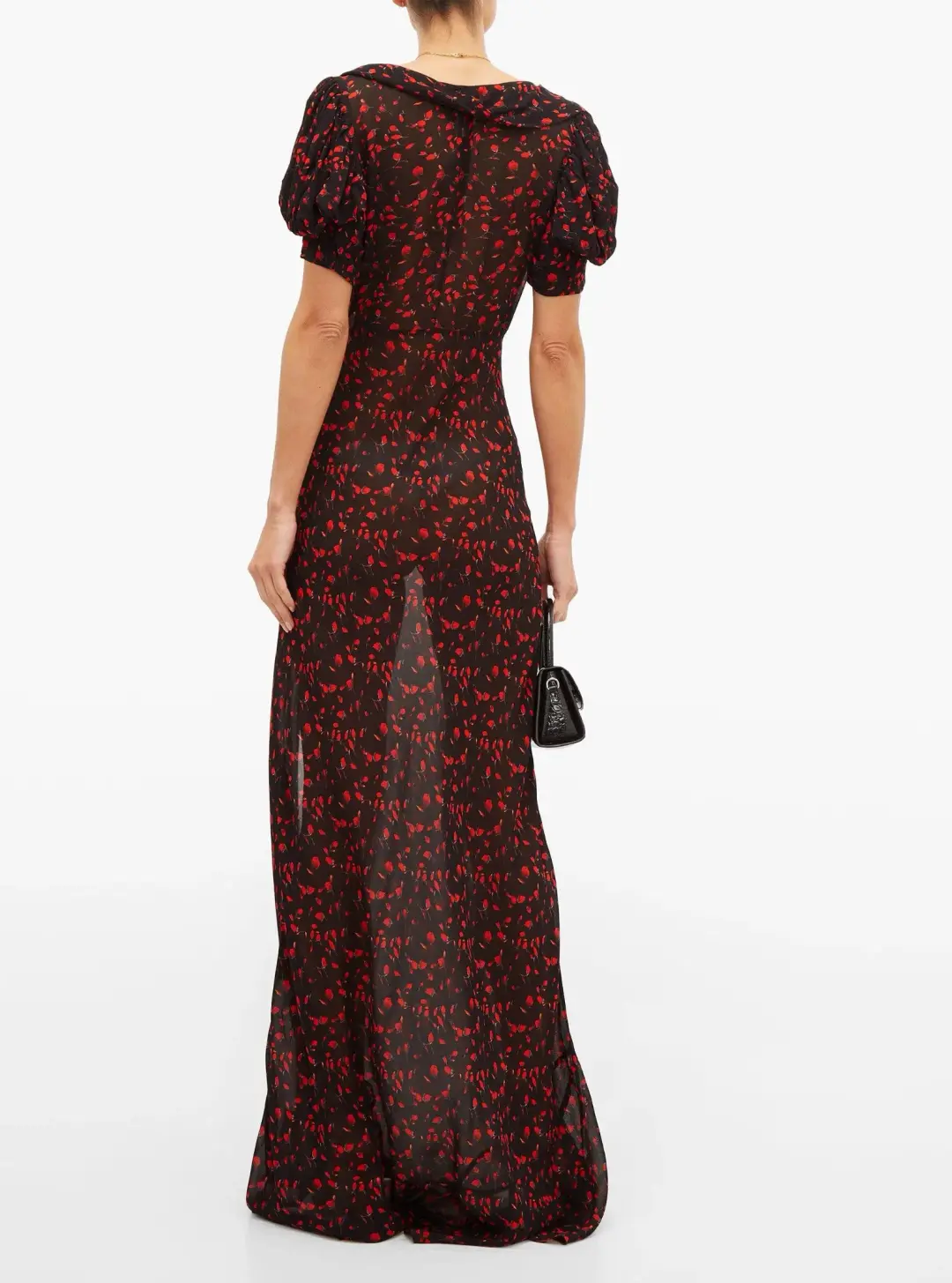 Rat & Boa Magnolia Dress Print Size XL/ Au 14 for rent on The Volte - main image