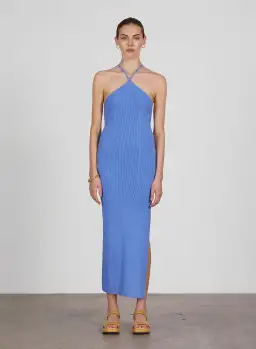 Anna Quan Keeley Dress in Iris Blue Size 8 for rent on The Volte - image 1
