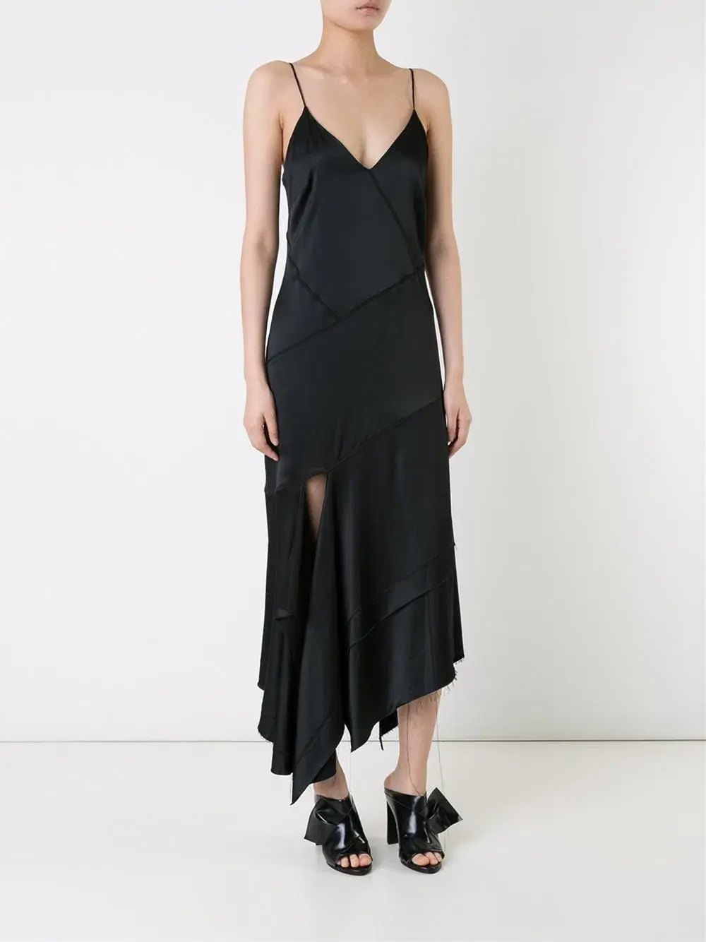 Manning Cartell Liquid Lines Dress Black Size 10 for rent on The Volte - main image