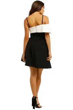 Elliatt Mila Dress Black/White Size M/10 for rent on The Volte - image 3