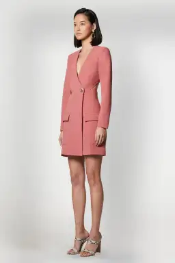 Elliatt Ametrine Dress Rose Size S/Au 8 for rent on The Volte - image 2