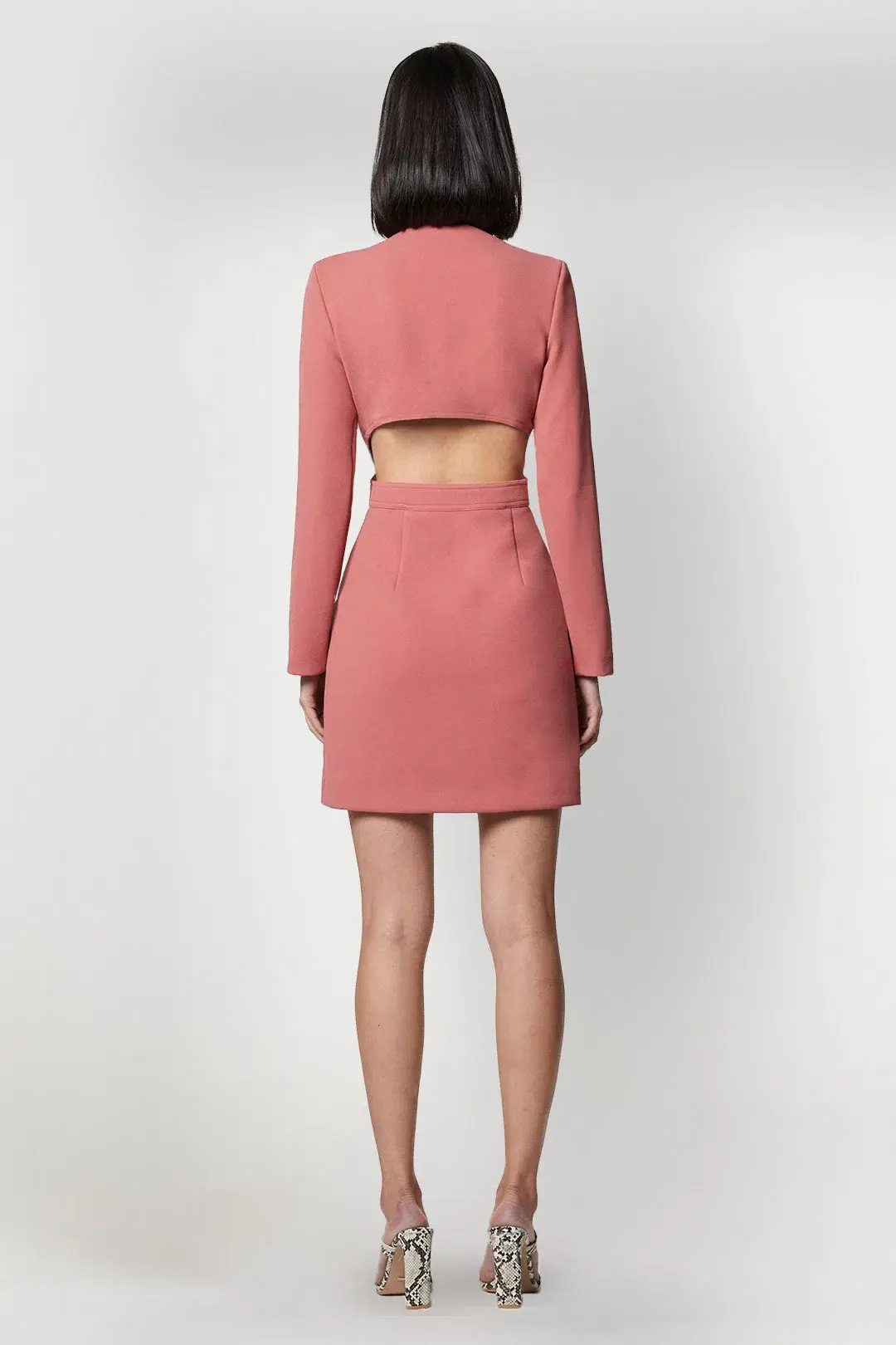 Elliatt Ametrine Dress Rose Size S/Au 8 for rent on The Volte - main image