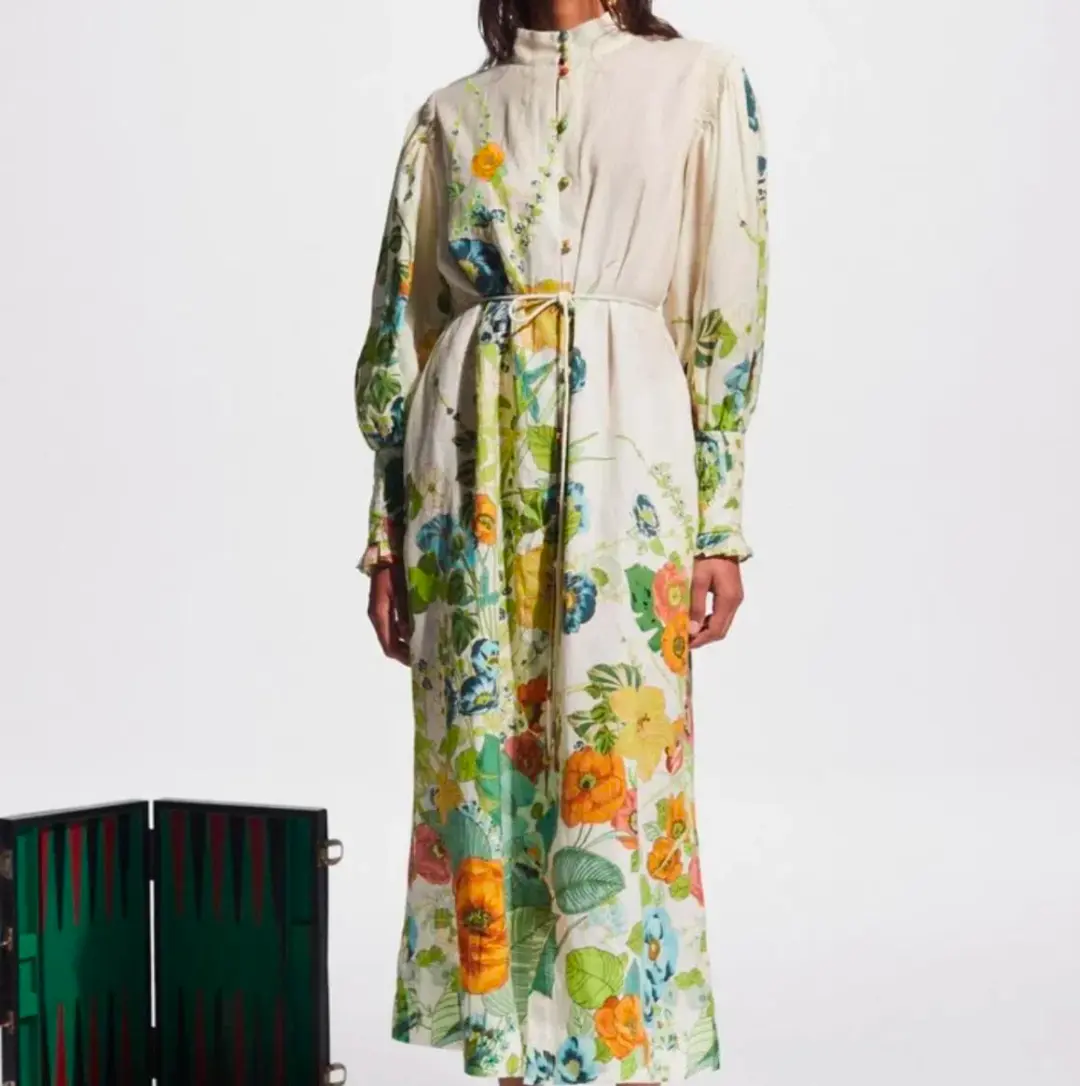 Alemais Constance Shirt Dress Size 6/XS for rent on The Volte - main image