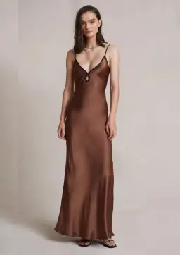 Bec & Bridge Cedar City Maxi Dress Brown Size 8 for rent on The Volte - image 2
