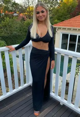 Natalie Rolt Clementine Set Black Size 8 for rent on The Volte - image 1