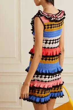 Zimmerman Tiggy Frill Mini Dress Multi Size 1/AU 10 for rent on The Volte - image 2