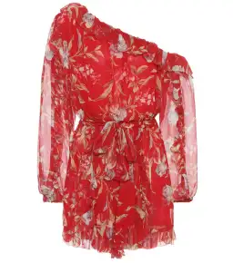 Zimmermann Corsair Iris Playsuit Red/Print Size 0/Au 8 for rent on The Volte - image 2