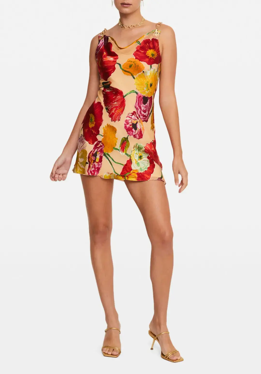 Cult Gaia Nerida Mini Dress Floral Size XS / Au 6 for rent on The Volte - main image