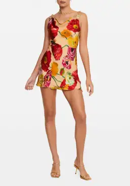 Cult Gaia Nerida Mini Dress Floral Size XS / Au 6 for rent on The Volte - image 1
