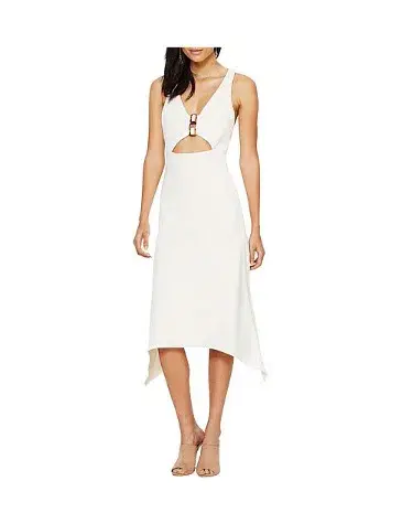 Bec & Bridge Natures Element Cut Out Dress White size 8 for rent on The Volte - main image