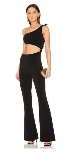 Bec & Bridge Onyx Jumpsuit Black size 8 for rent on The Volte - image 1