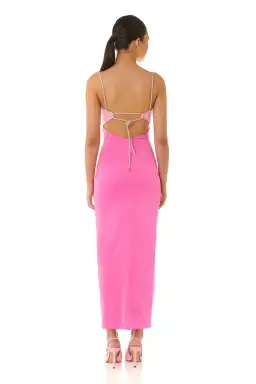 Eliya The Label Zora Dress Pink Size 6 for rent on The Volte - image 3
