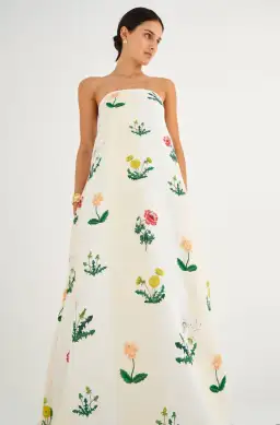 Oroton Poppy Print Dress for rent on The Volte - image 3