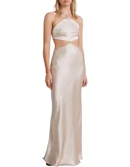 Bec & Bridge Kara Maxi Dress Sand Size 12 for rent on The Volte - image 1
