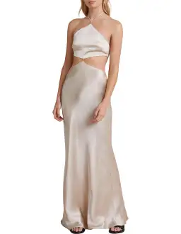 Bec & Bridge Kara Maxi Dress Sand Size 12 for rent on The Volte - image 2