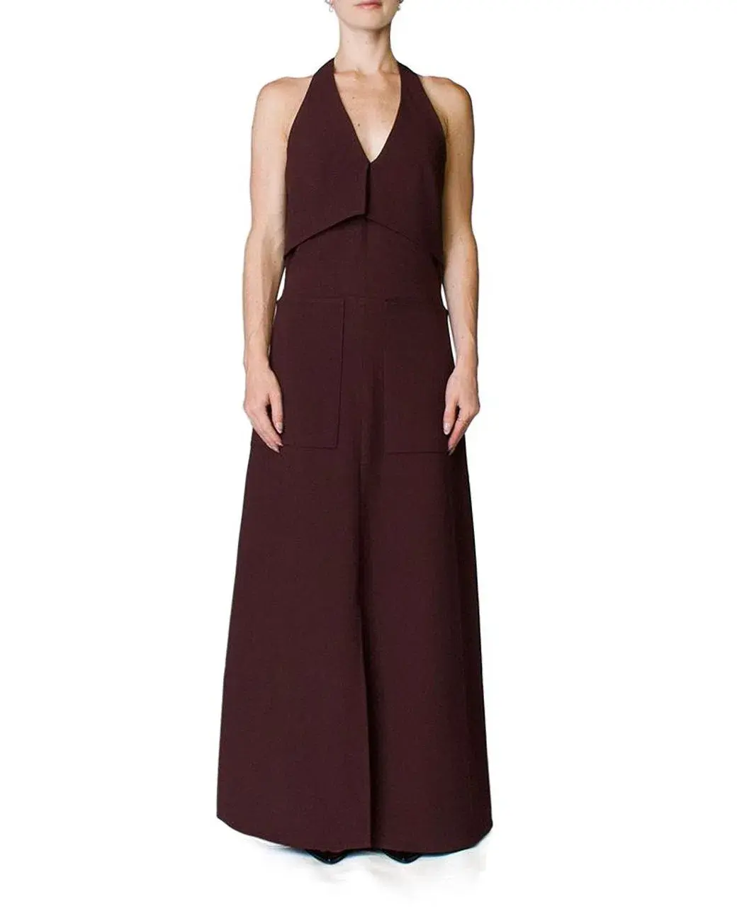 Paris Georgia Apron Dress Purple Size S / Au 8 for rent on The Volte - main image