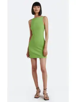 Bec & Bridge Clover Mini Dress Sweet Pea Green Size AU 6 for rent on The Volte - image 1