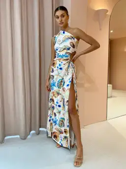 Sonya Moda Nour Seashell Dress Print Size 12 for rent on The Volte - image 2