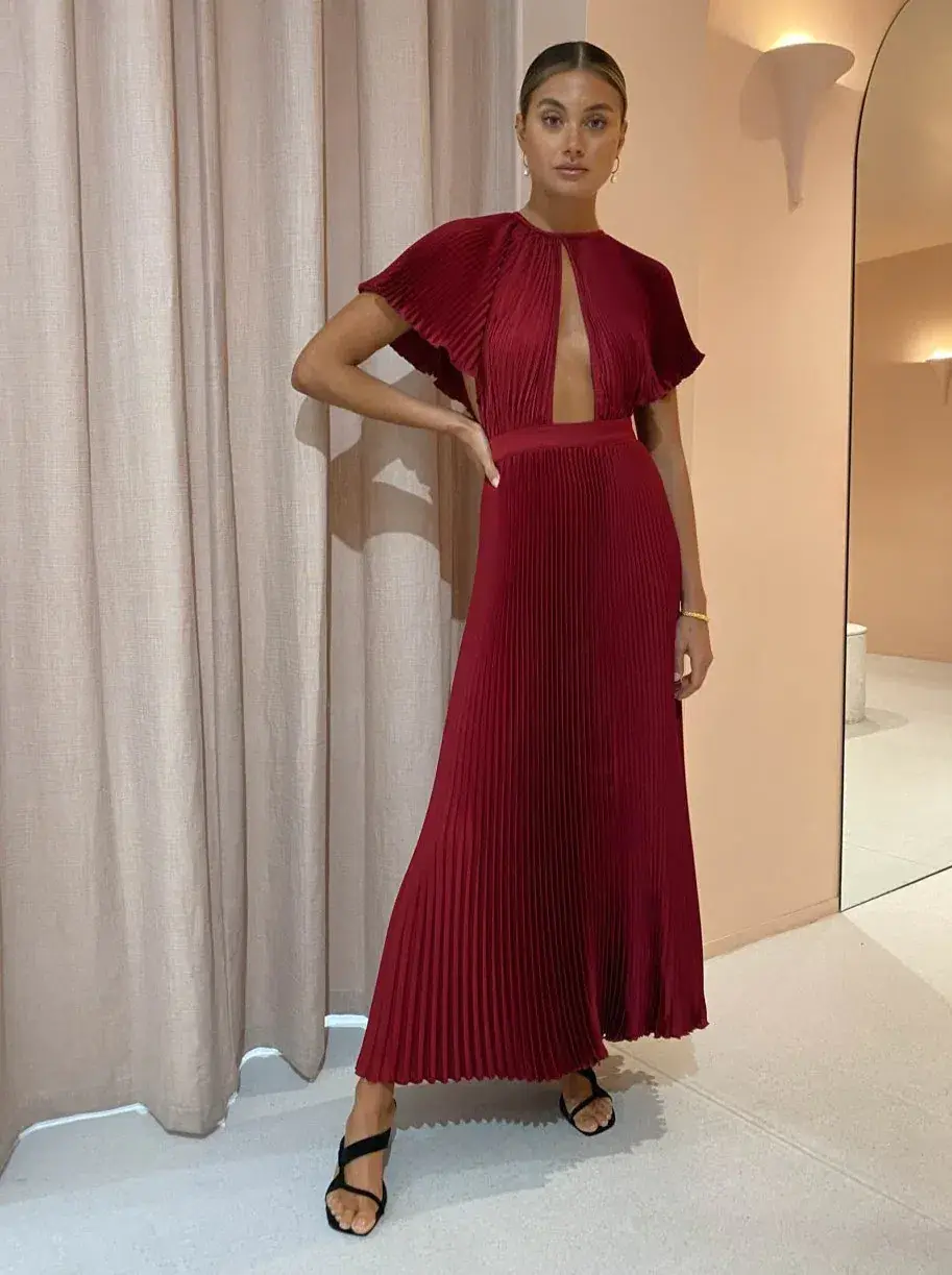 L'IDEE - Theatre Gown - Ruby - Size 10 for rent on The Volte - main image