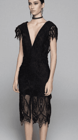Demkiw Tribal Lace dress for rent on The Volte - image 1