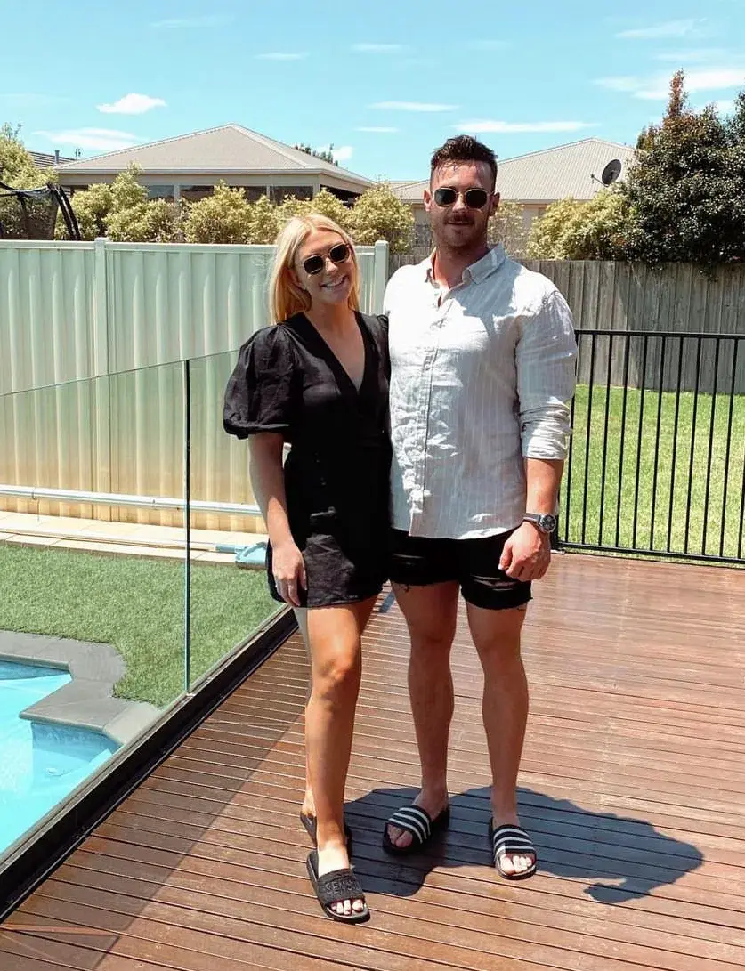 Faithfull the Brand Rooney Wrap Mini Dress Black Size 8 for rent on The Volte - main image