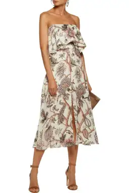 Zimmermann Karmic Flounce Dress Floral Size 1 / Au 10 for rent on The Volte - image 2