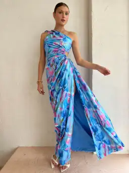Sonya Nour Maxi Dress In Zuri Print Size 10 for rent on The Volte - image 1