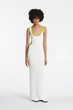 Sir The Label Evalina Cut Out Dress In Citrus Size 1/Au 8 for rent on The Volte - image 4