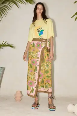 Alemais Winnie Sarong Skirt for rent on The Volte - image 1