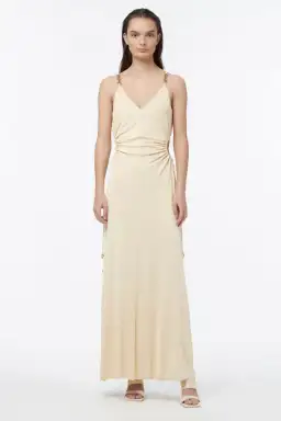 Manning Cartell Tuning in Dress in Custard Yellow Size AU 10 for rent on The Volte - image 1