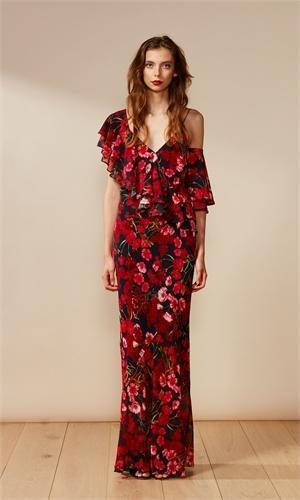 Ruby Marina Gown Size 8 for rent on The Volte - main image