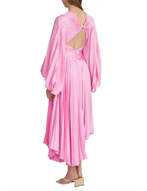 Acler Palms Dress Confetti Pink Size AU 10 for rent on The Volte - main image