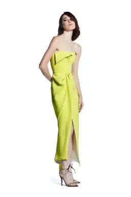 Maticevski Gown Yellow Size AU 10 for rent on The Volte - image 2