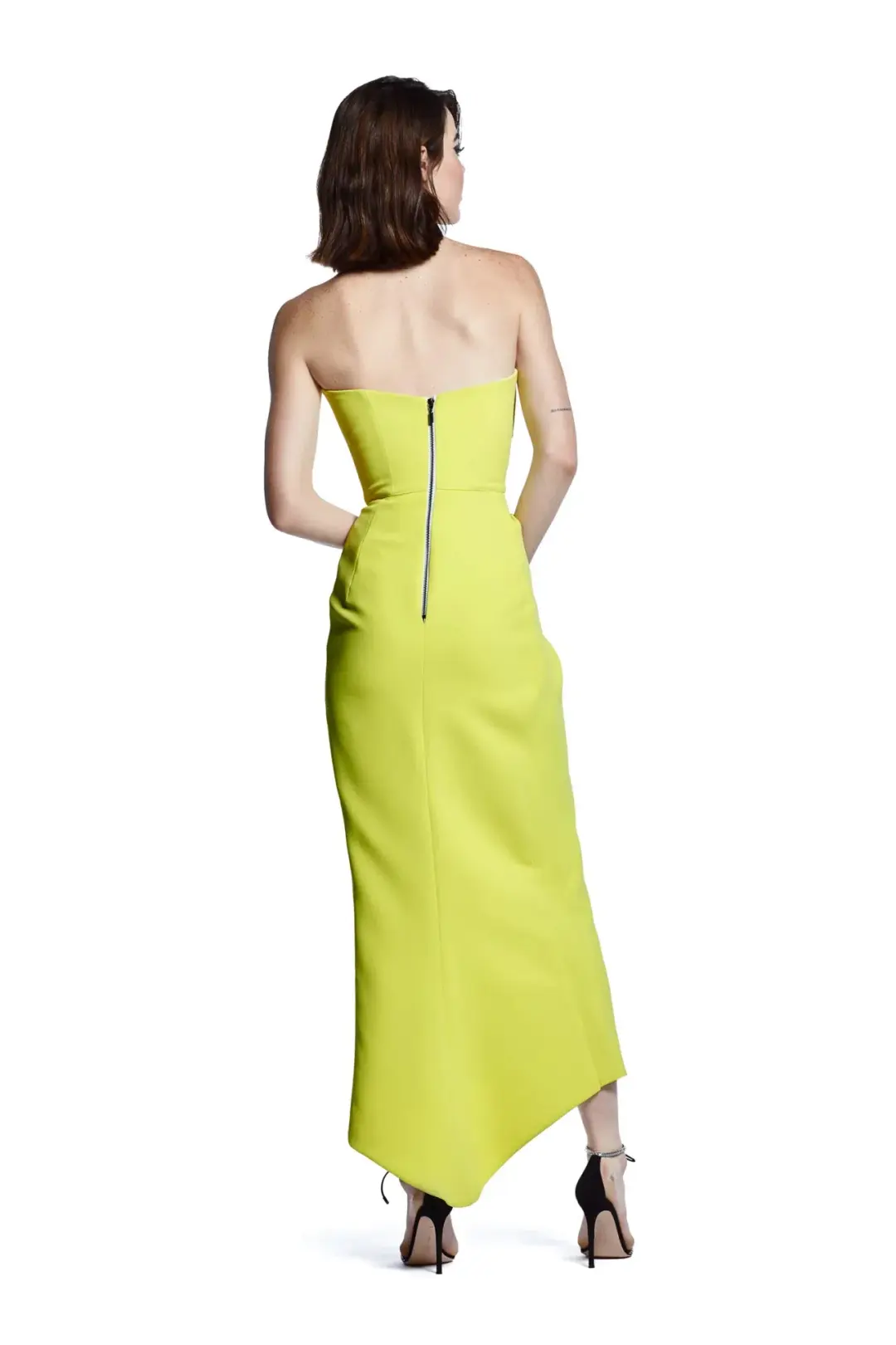 Maticevski Gown Yellow Size AU 10 for rent on The Volte - main image