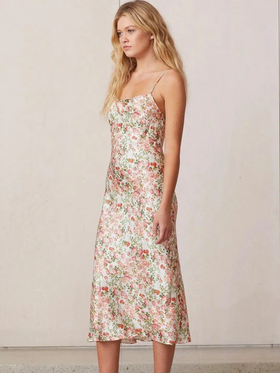 Bec & Bridge Camellia Delights Midi Dress Floral Size 12 / L for rent on The Volte - main image
