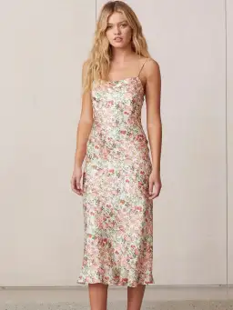 Bec & Bridge Camellia Delights Midi Dress Floral Size 12 / L for rent on The Volte - image 1