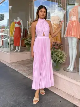 Lidee Renaissance Gown in Pink Size 6 for rent on The Volte - image 6