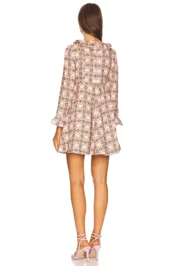 Zimmermann Daisy Mini Dress Pink Daisy Size 0/Au 8 for rent on The Volte - image 3