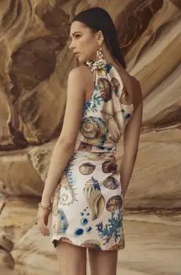 Sonya Moda Nour Mini Dress Seashell Cream Size AU 8 for rent on The Volte - image 2