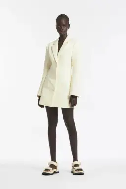 Sir the Label Marco Tailored Mini Dress Yellow Size 2 / AU 10 for rent on The Volte - image 1