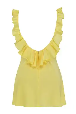 House of CB Tink Buttercup Mini Dress Yellow Size S / Au 8 for rent on The Volte - image 11