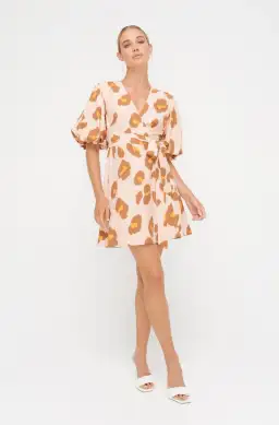 Sheike Copy Cat dress animal print Pink Size AU 8 for rent on The Volte - image 1