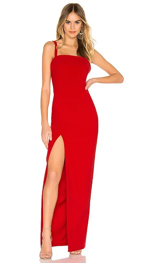 Likely Nyc Bethany Gown Red Size AU 8 for rent on The Volte - main image