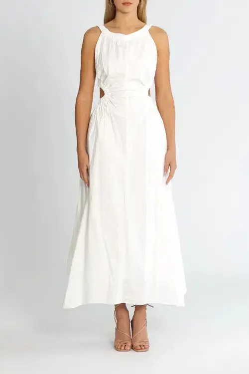 Camilla and Marc Coppola Maxi White Size AU 12 for rent on The Volte - main image