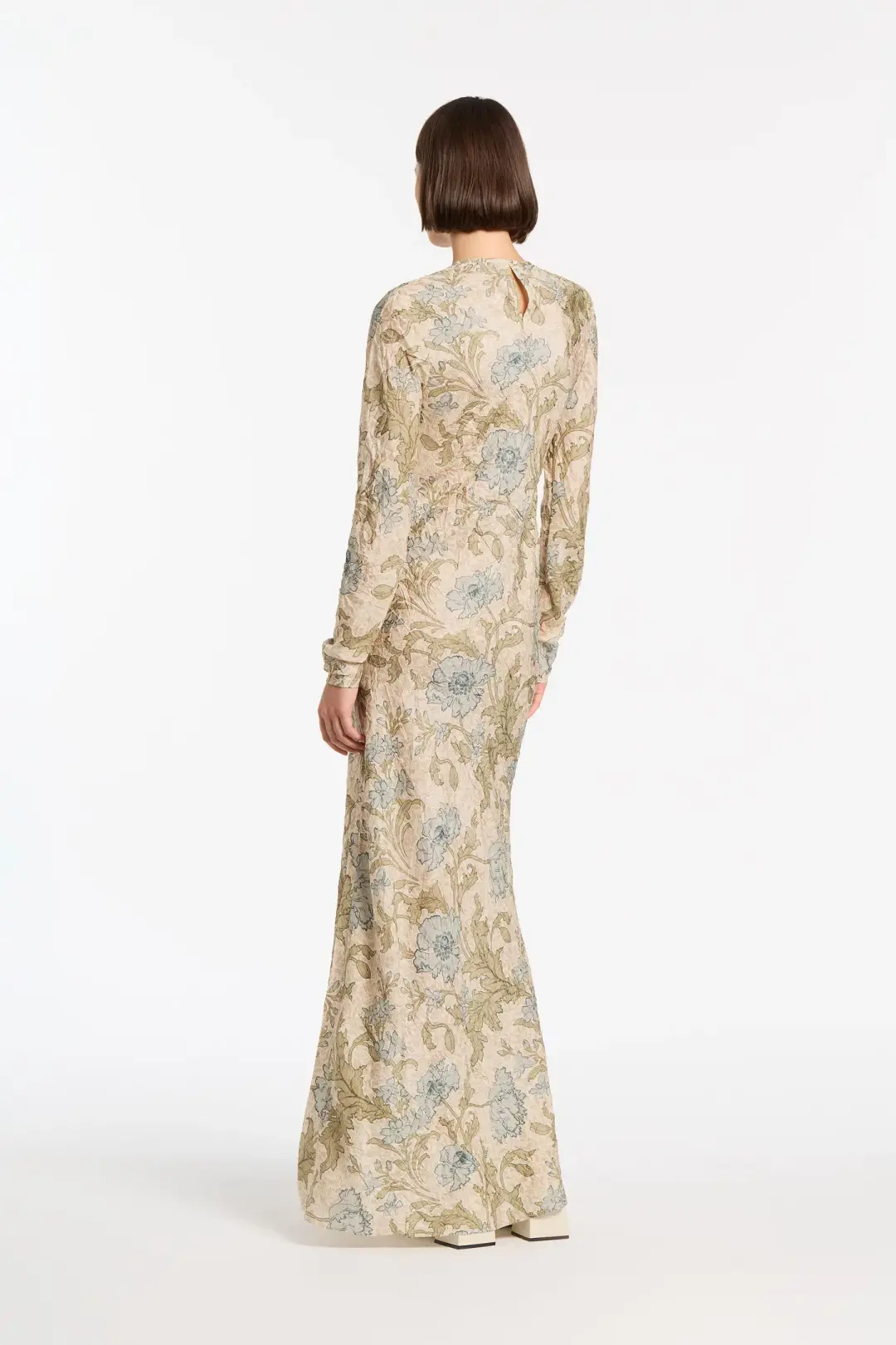 Sir the Label Maev Long Sleeve Dress Floral Size 0 / Au 6 for rent on The Volte - main image