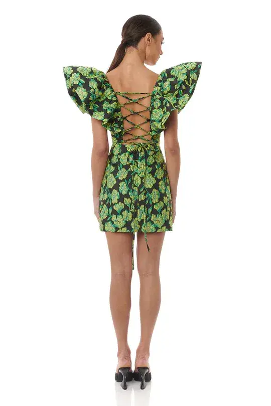 Eliya The Label Lindsey Dress Green Size M / Au 10 for rent on The Volte - main image