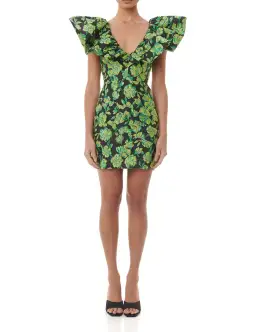 Eliya The Label Lindsey Dress Green Size M / Au 10 for rent on The Volte - image 1