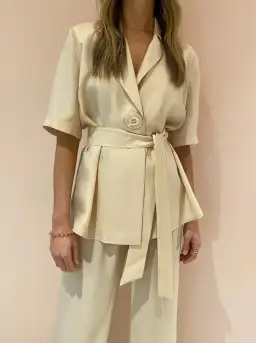 Viktoria & Woods Chorus Shirt & Pilot Pants in Wheat Size 3 / AU 12 for rent on The Volte - image 2